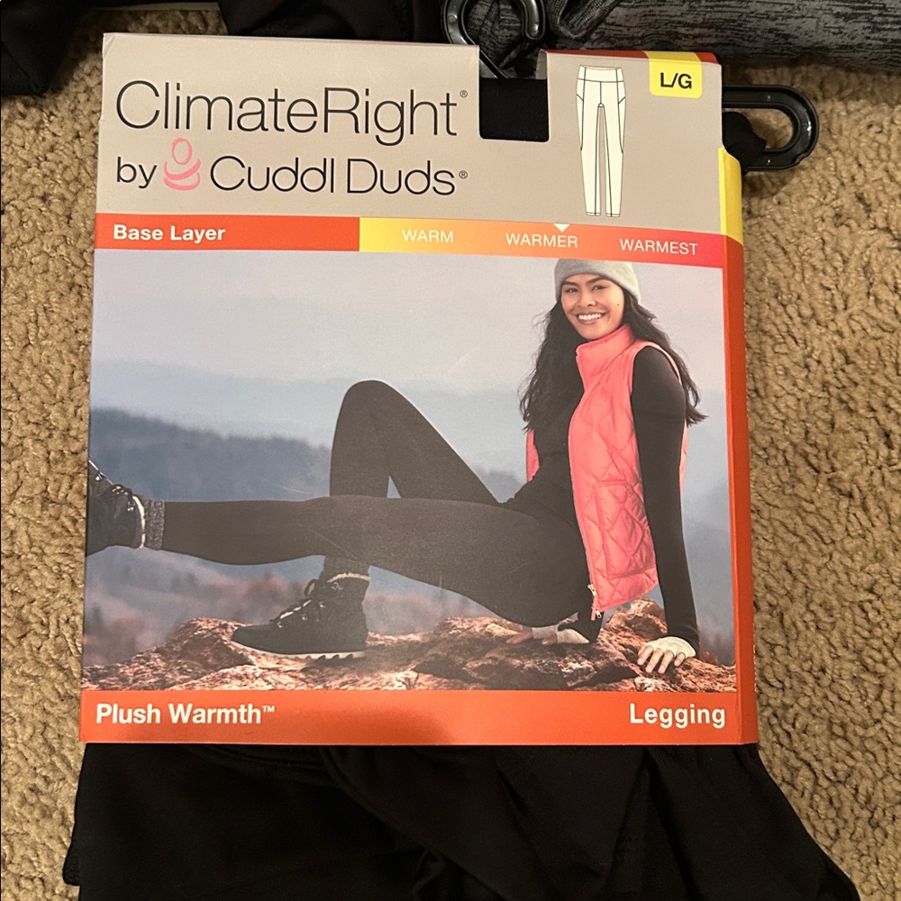 Climate Right by Cuddl Duds 3 piece set Size Large New in Package Final Price! - Picture 2 of 7